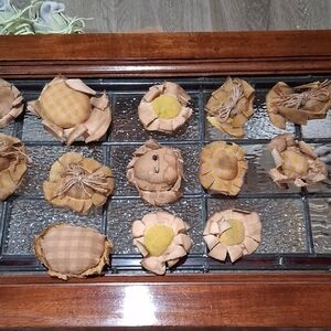 HANDMADE SUNFLOWER BOWL FILLERS  ** LOT **  ** FIRM PRICE **